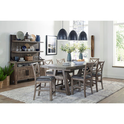 Lodge Dining Upholstered Counter Chair Two Pack