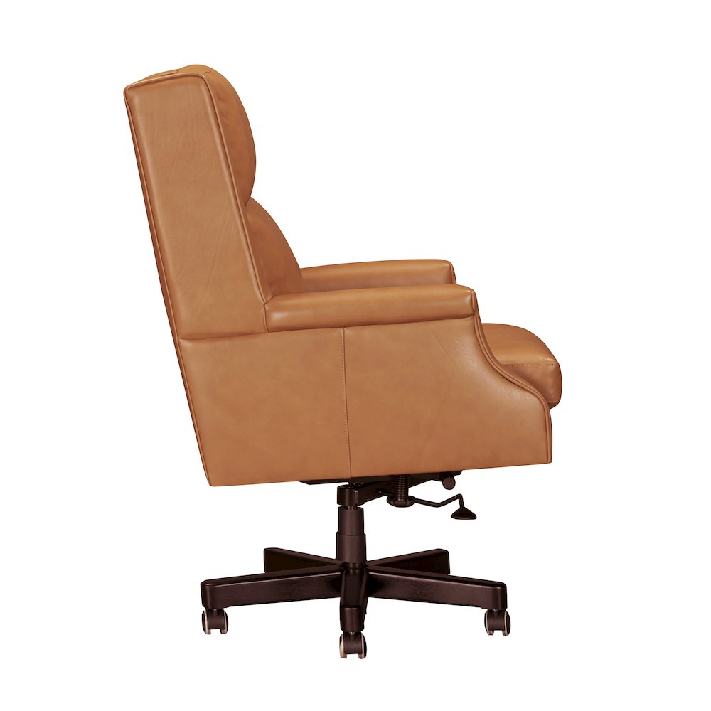 Dc132 Renaissance Cayanne Leather Desk Chair