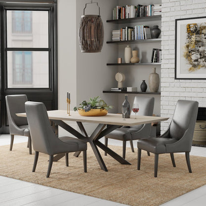 Monaco Dining 86 In. Rectangular Dining Table