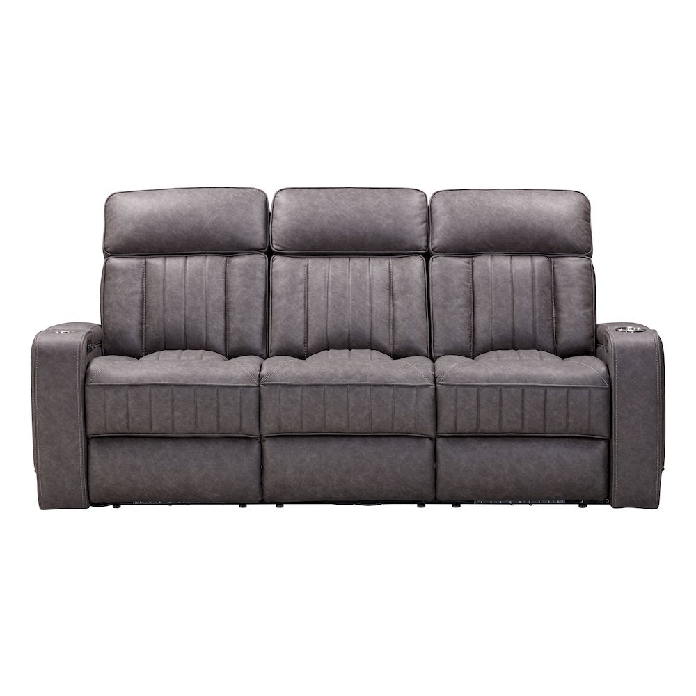 Equinox Mercury Power Reclining Sofa with Drop Down Table