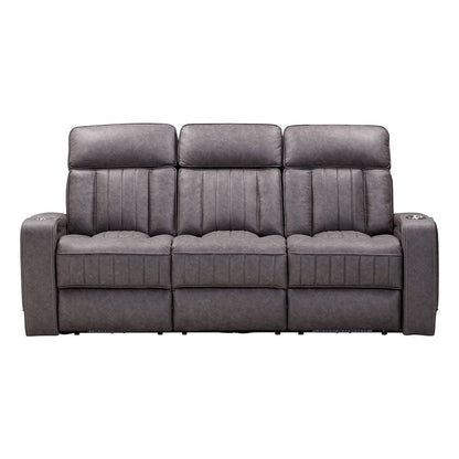 Equinox Mercury Power Reclining Sofa with Drop Down Table