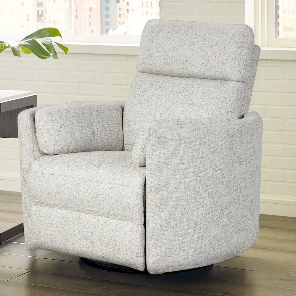 Radius - Natural Beauty Quartz Power Swivel Glider Recliner Two Pack