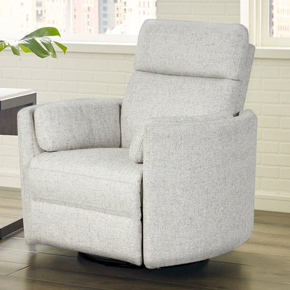 Radius - Natural Beauty Quartz Power Swivel Glider Recliner Two Pack