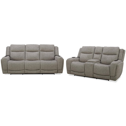 Penfield - Frappe Power Reclining Sofa and Loveseat