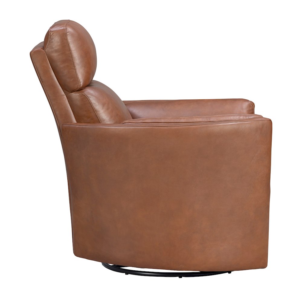 Radius Vintage Whiskey Power Swivel Glider Recliner