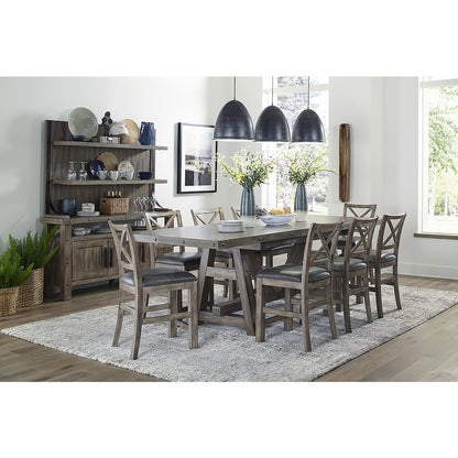 Lodge Dining Upholstered Counter Chair Two Pack