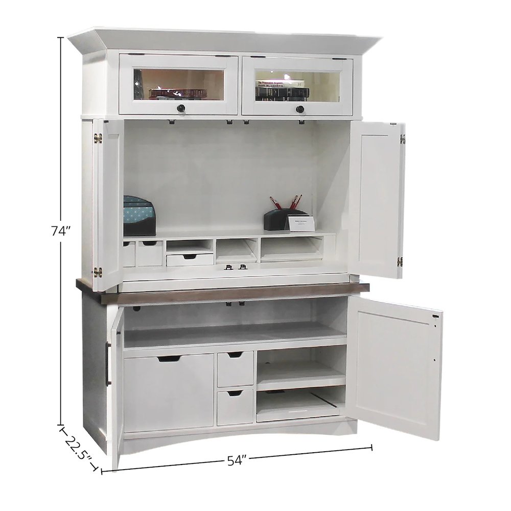 Modern - Cotton Workstation with LED Light
