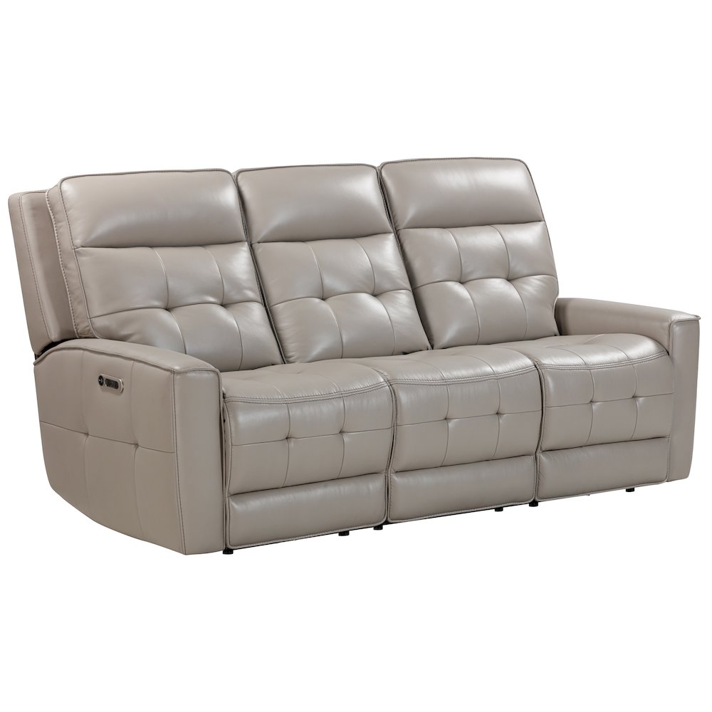 Parker Living Canterbury - Pewter Power Reclining Zero Gravity Sofa