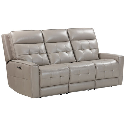 Parker Living Canterbury - Pewter Power Reclining Zero Gravity Sofa
