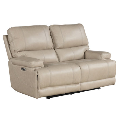 Whitman - Verona Linen - Powered By Freemotion Cordless Power Reclining Loveseat