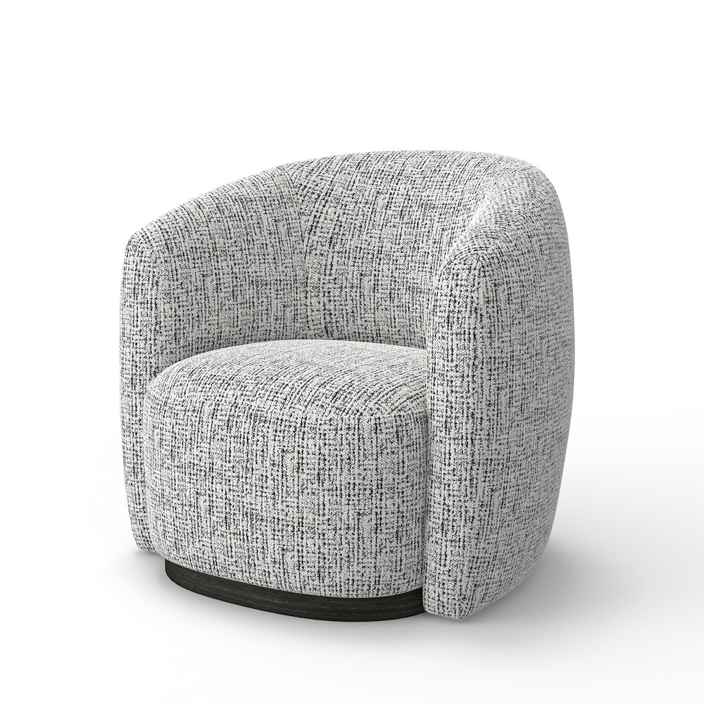 Tatum - Nightshade Swivel Accent Chair Two Pack