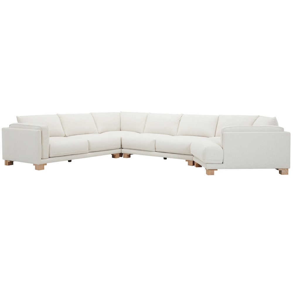 Mirage Mist 4 Piece Modular Sectional