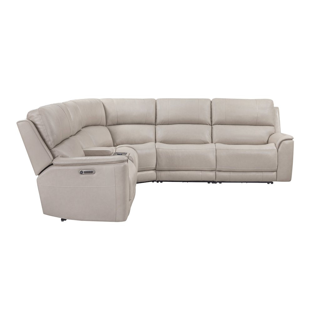 Easton Steamboat Quartz 6 Piece Zero Gravity Power Reclining Sectional with