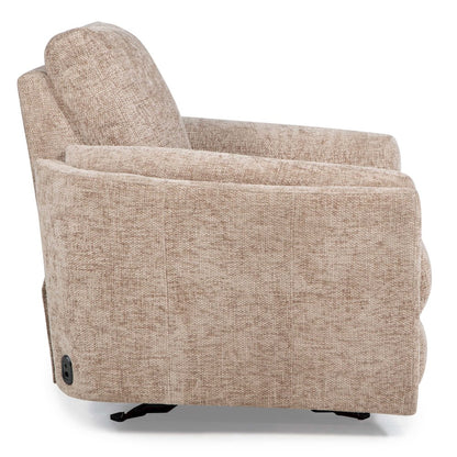 Morehead - Biscotti Power Glider Recliner Two Pack
