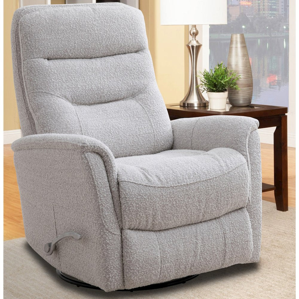 Gemini - Bloke Cotton Swivel Glider Recliner Two Pack