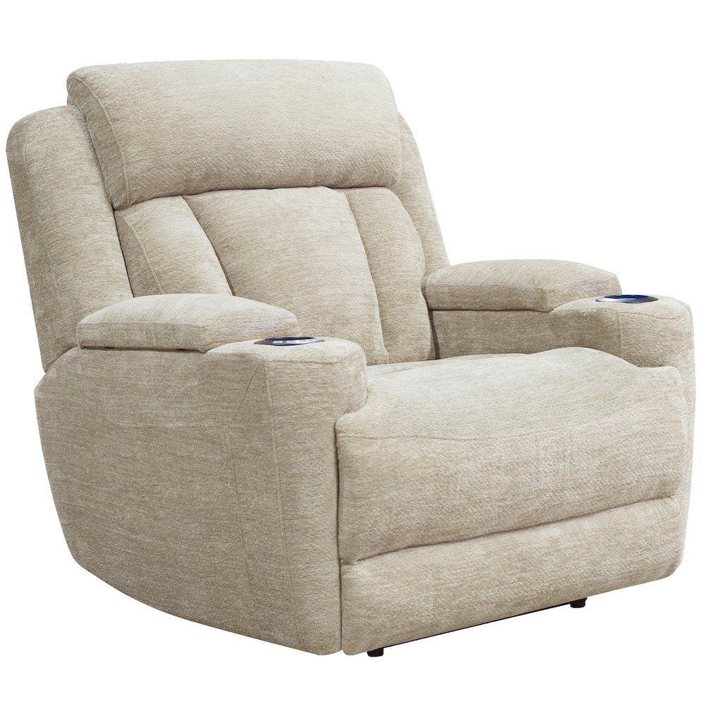 Dalton - Lucky Fawn Power Reclining Sofa and Two Recliners