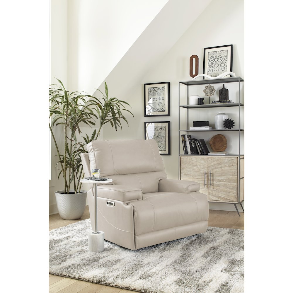 Whitman - Verona Linen - Powered By Freemotion Cordless Power Recliner Two Pack