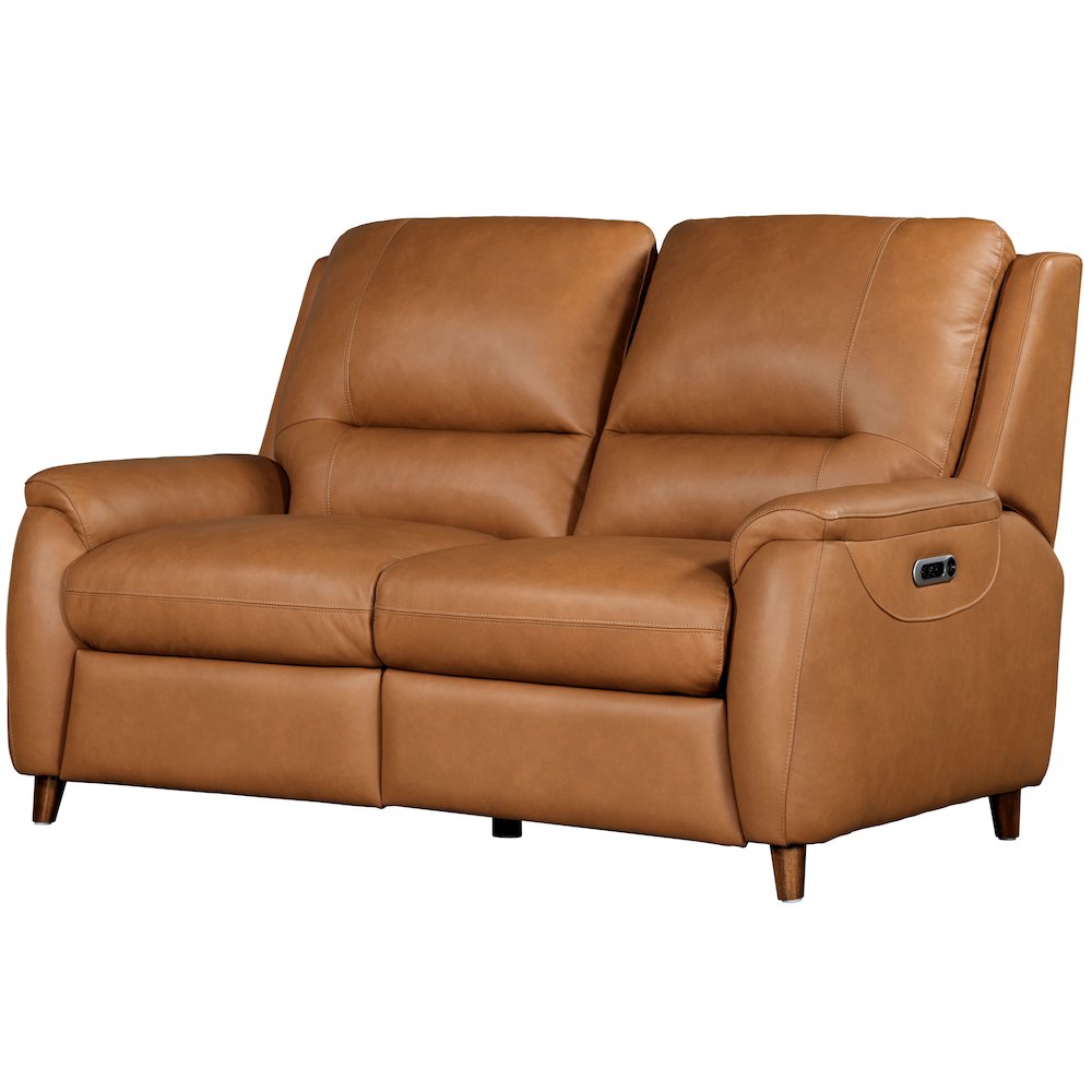 Austin - Caramel Cream Power Reclining Loveseat P2