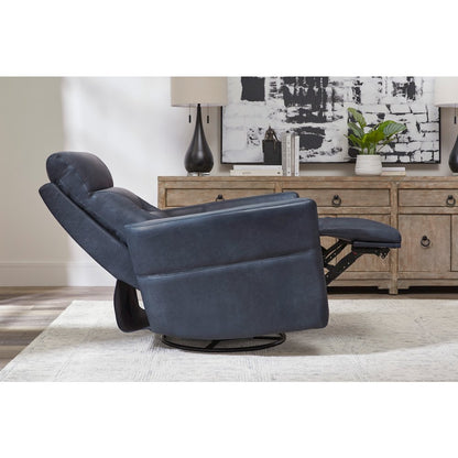 Remmington - Vintage Navy Power Swivel Glider Recliner P2 Two Pack