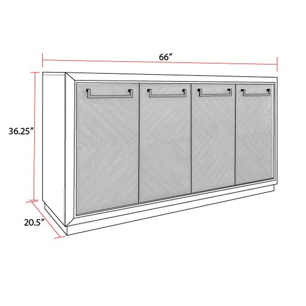 Cedar Fork - Dining Sideboard