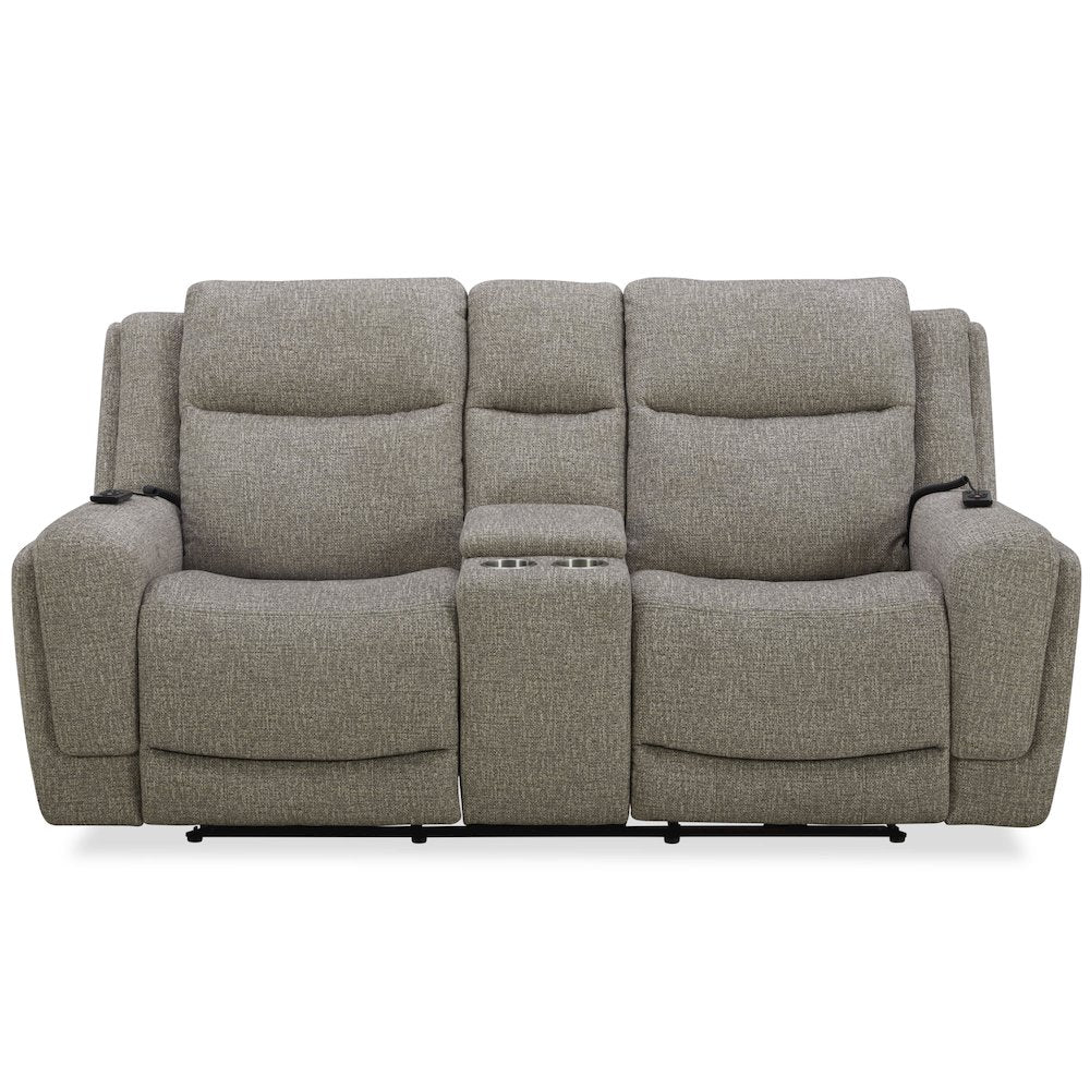 Penfield - Frappe Power Zero G Console Loveseat with Heat, Massage & Speaker P3