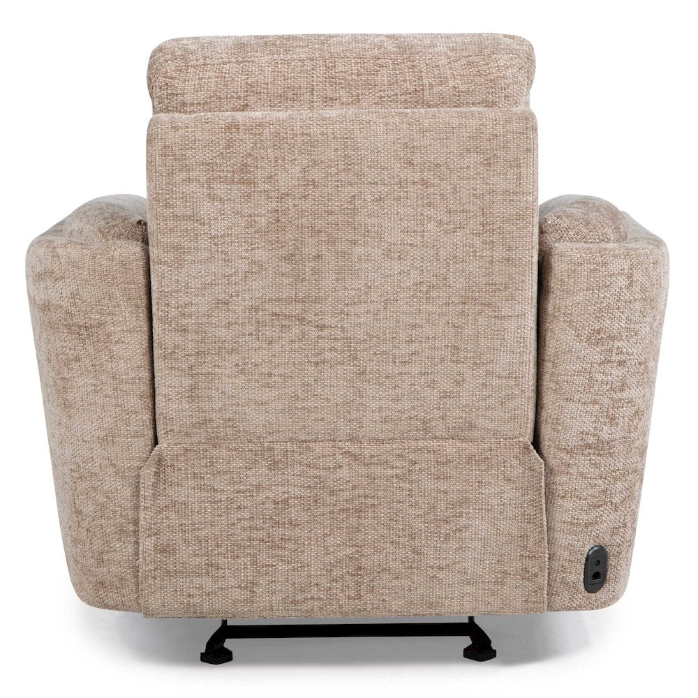 Morehead - Biscotti Power Glider Recliner Two Pack