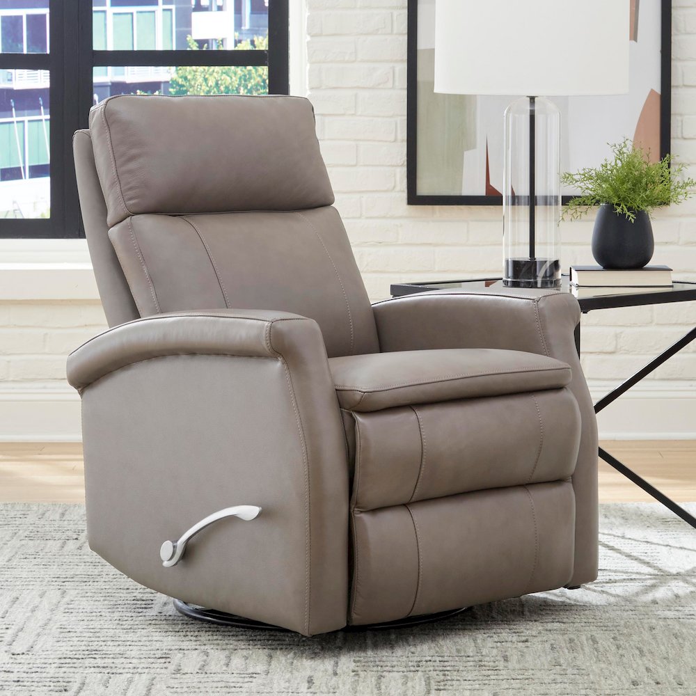 Bristol - Graphite Swivel Glider Recliner Two Pack
