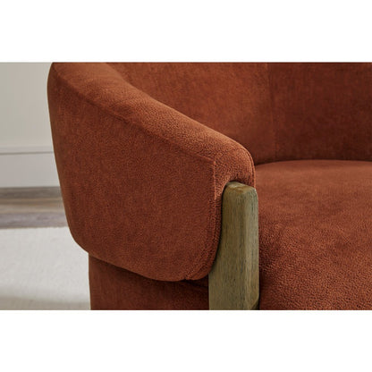 Finley - Island Rust Swivel Accent Chair Two Pack
