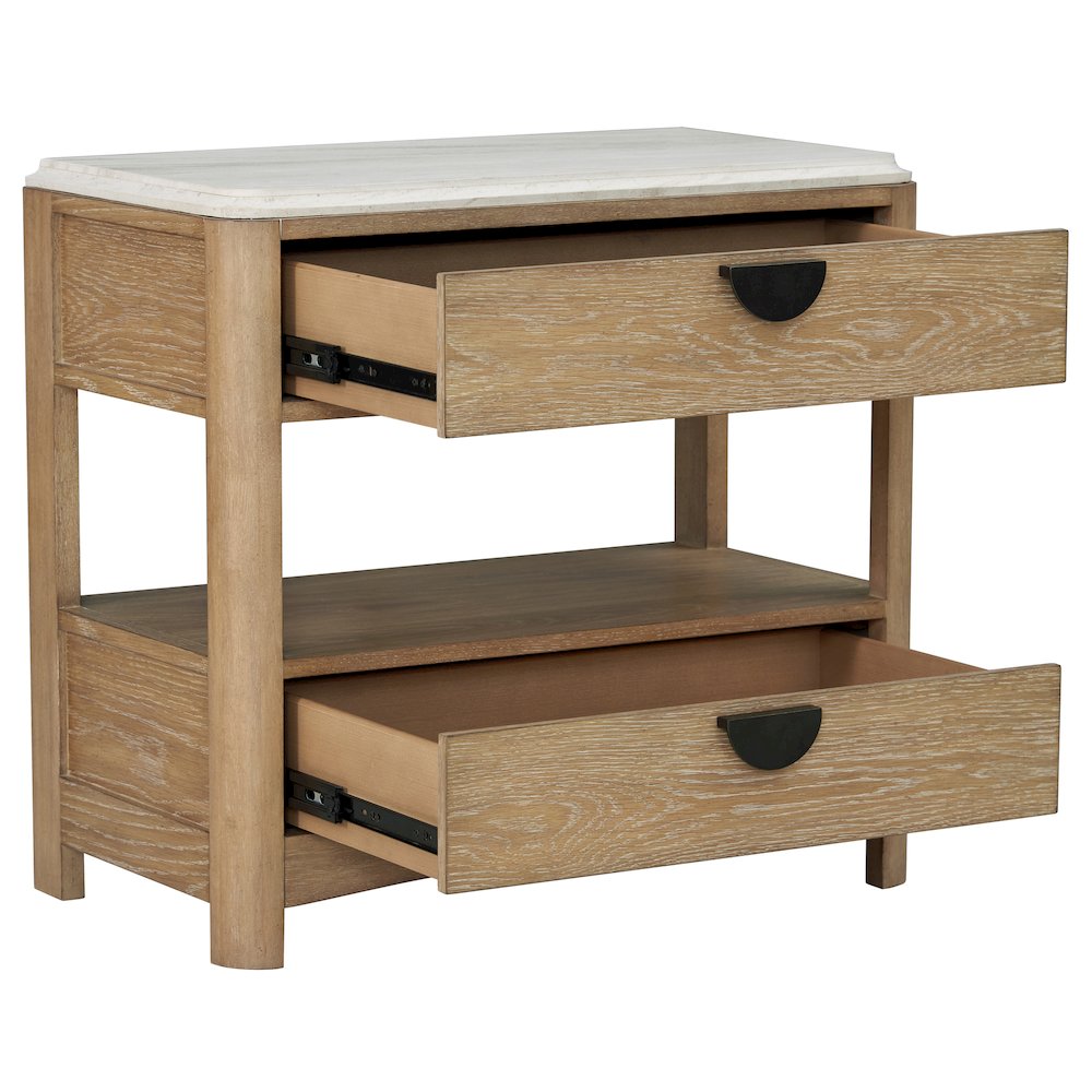 Bedroom 2 Drawer Nightstand
