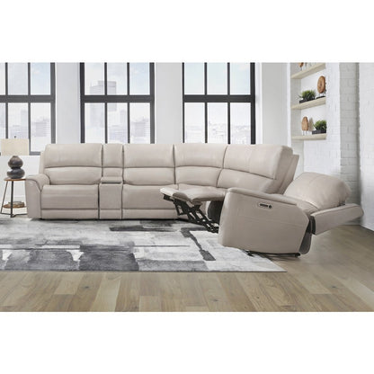 Easton Steamboat Quartz 6 Piece Zero Gravity Power Reclining Sectional with