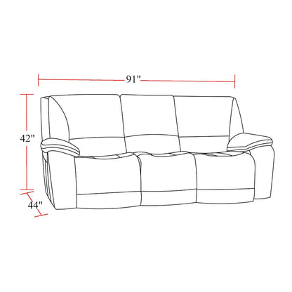Vail - Burnt Sienna Power Reclining Sofa