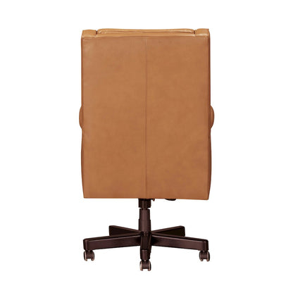 Dc132 Renaissance Cayanne Leather Desk Chair