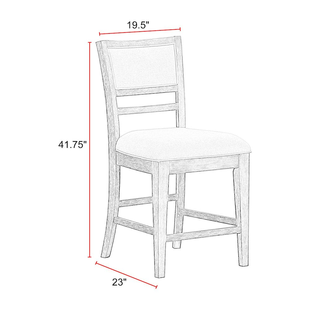 Breckenridge Dining Upholstered Counter Chair