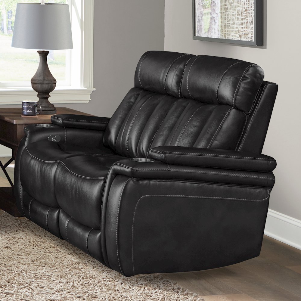 Royce - Midnight Power Reclining Loveseat
