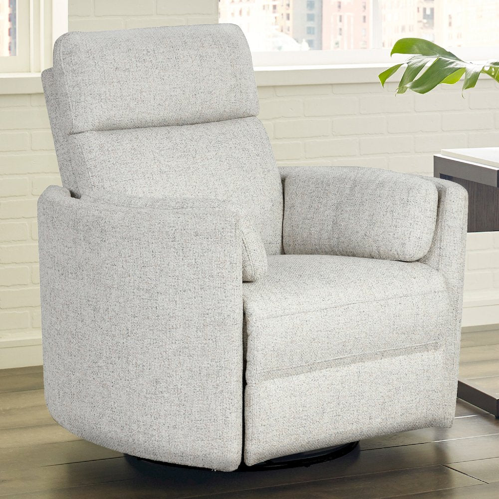 Radius - Natural Beauty Quartz Power Swivel Glider Recliner Two Pack