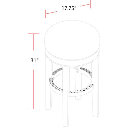 Parker House Sundance Dining - Sandstone Swivel Bar Stool