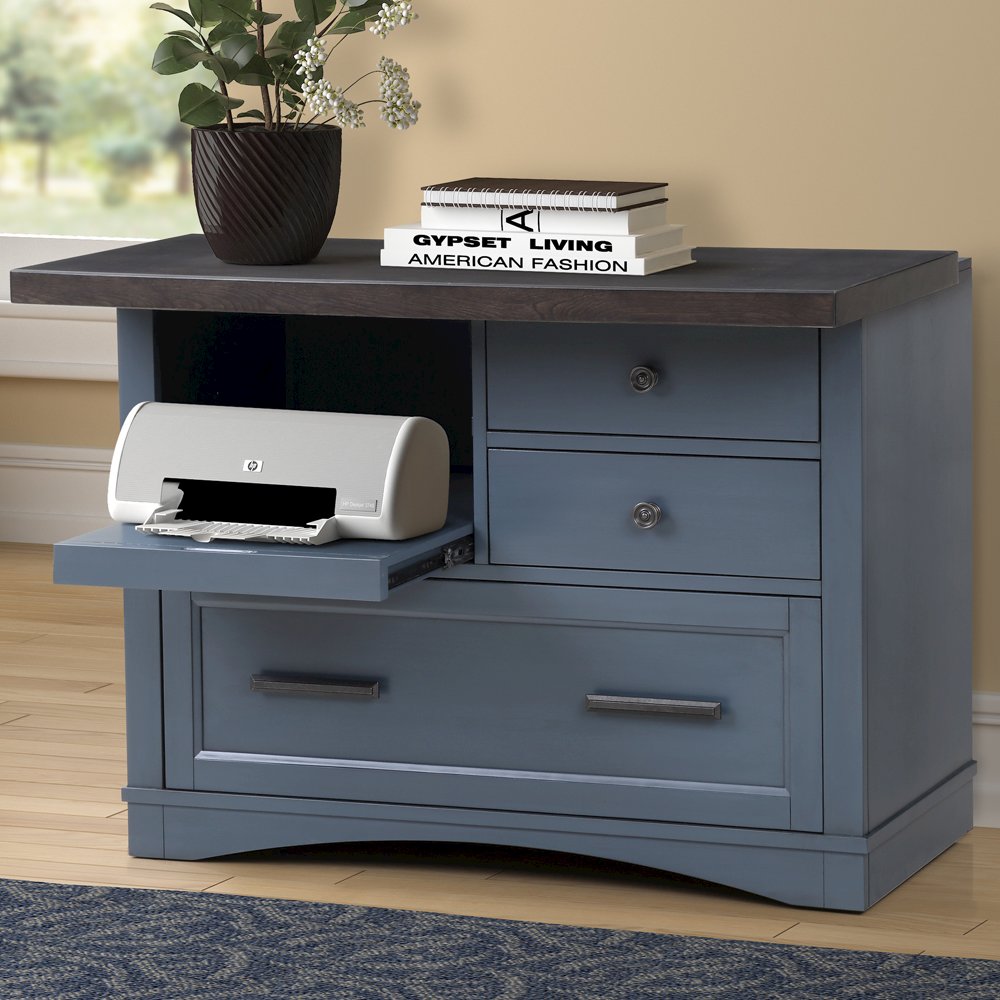 Modern - Denim Functional File with Power Center