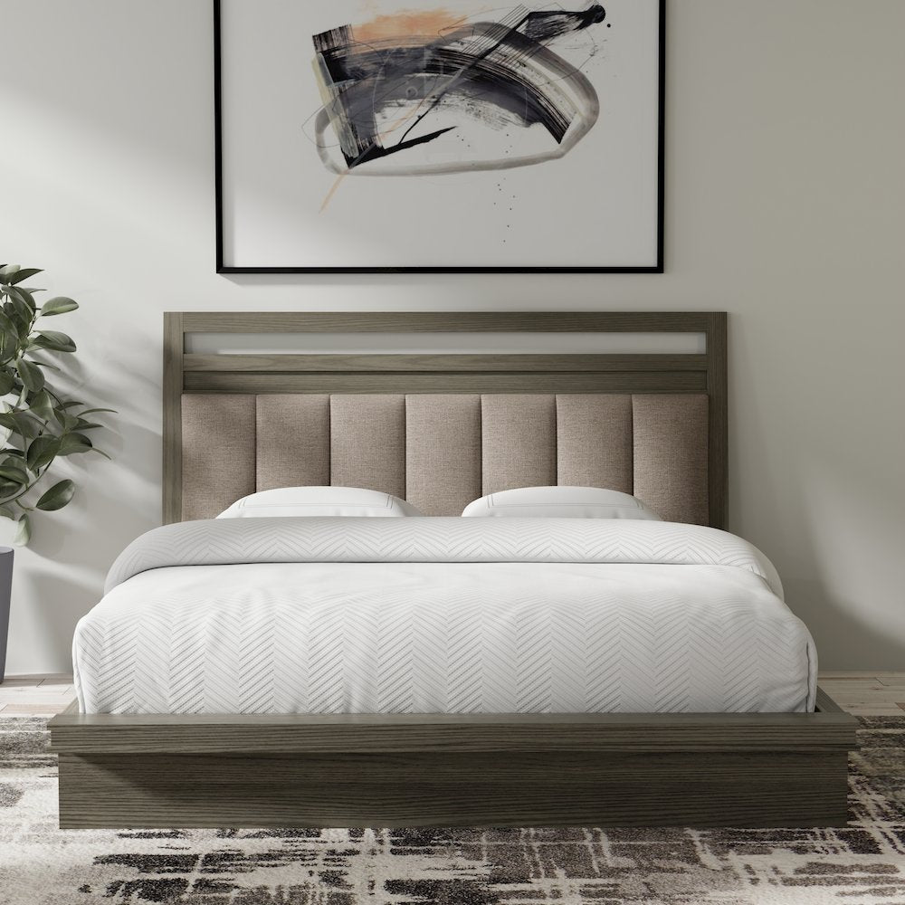 Pure Modern Bedroom Queen Platform Bed