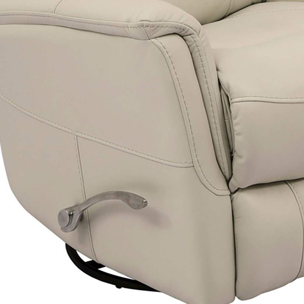 Gemini - Ivory Swivel Glider Recliner Two Pack