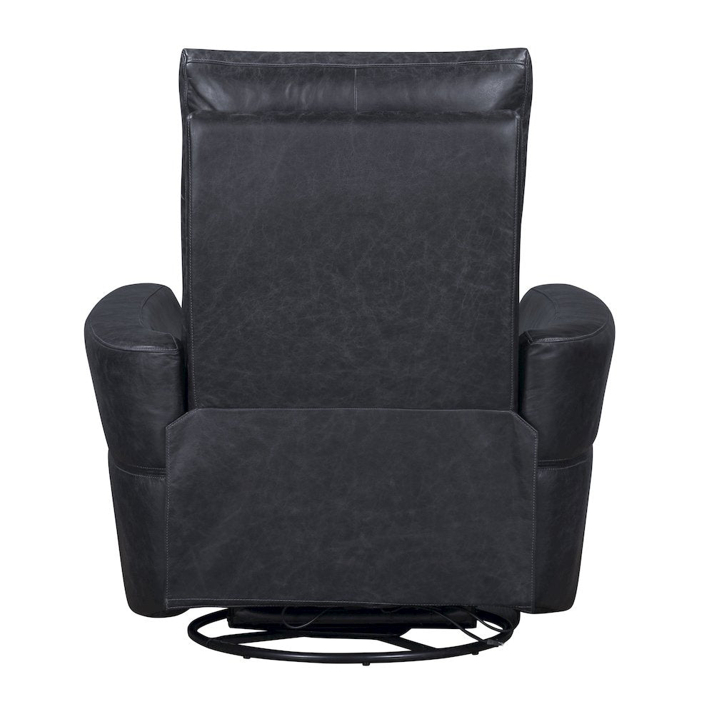 Remmington - Vintage Slate Power Swivel Glider Recliner P2 Two Pack