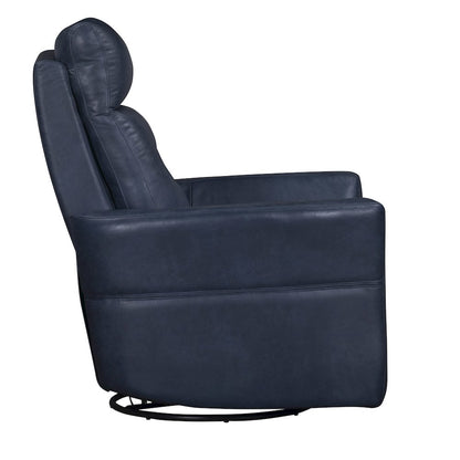 Remmington - Vintage Navy Power Swivel Glider Recliner P2 Two Pack