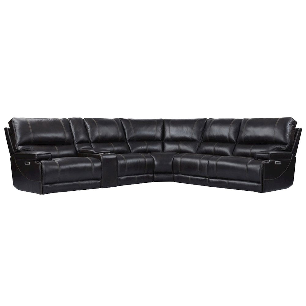 Verona Coffee - Powered By Freemotion 6 Piece Modular Power Reclining Sectional