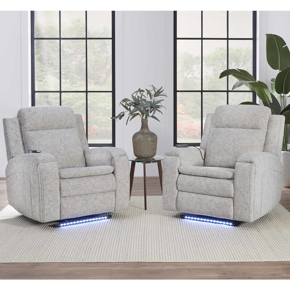 Armstrong Southampton Shore Power Recliner with Heat Massage and Auto-Glide