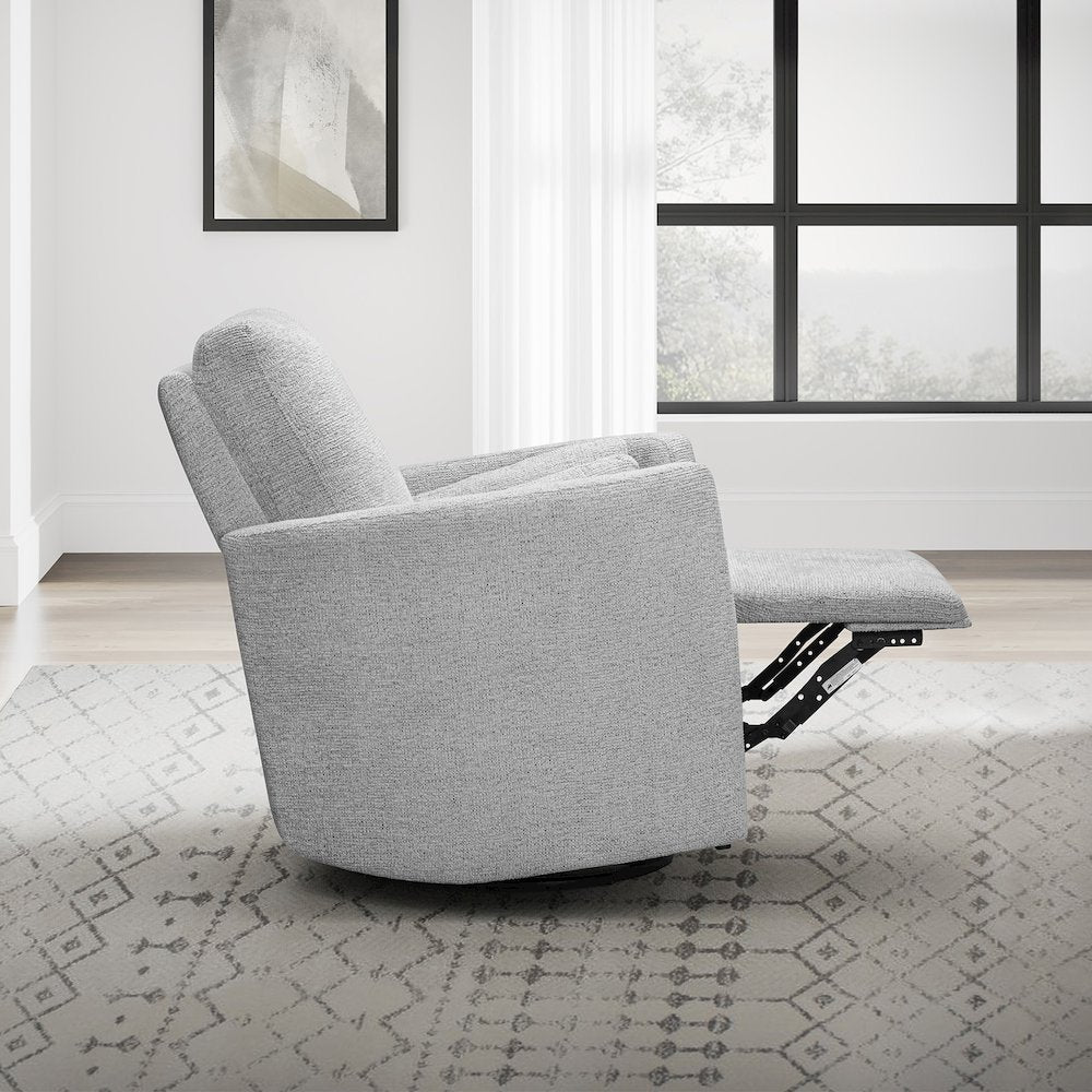 Turner Vincent Fog Manual Swivel Glider Recliner