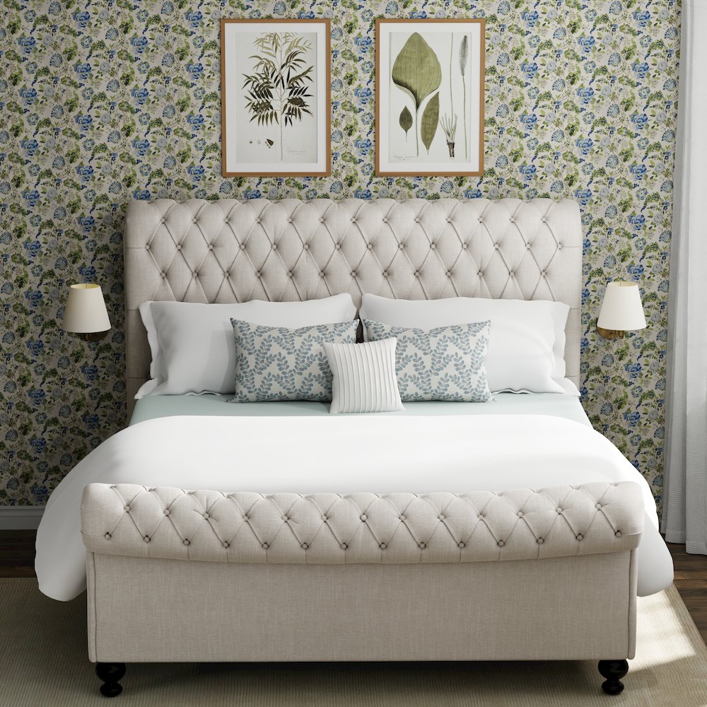 Jackie - Crepe Queen Bed