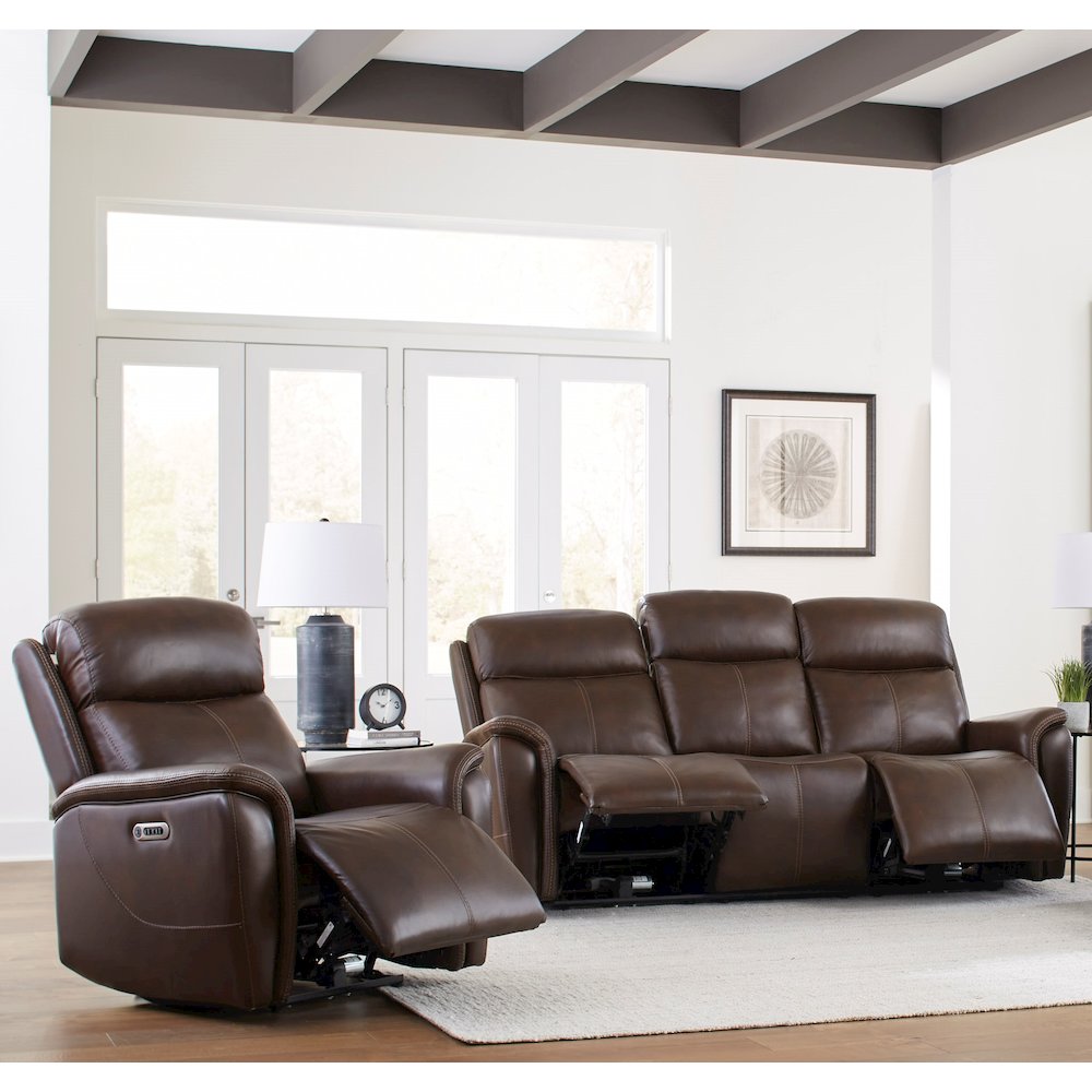 Cascade - Auburn Power Reclining Sofa and Recliner