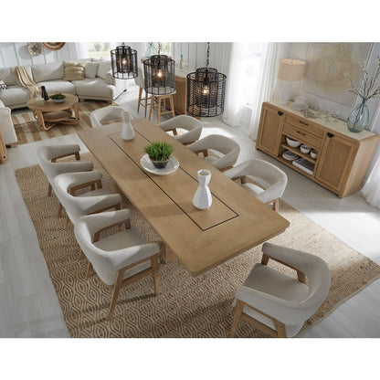 Dining 72 In. Buffet Server with Stone Top