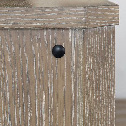 Breckenridge Bedroom 3 Drawer Nightstand with USB Port