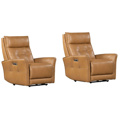 Gershwin - Lucca Butterscotch Zero Gravity Power Recliner Two Pack