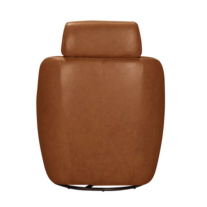 Miles Renaissance Cinnamon Swivel Gliding Accent Chair